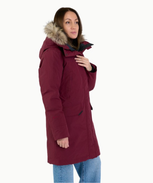 Пуховик RedFox Kodiak III GTX Wmn  (Женский; M; бордовый)